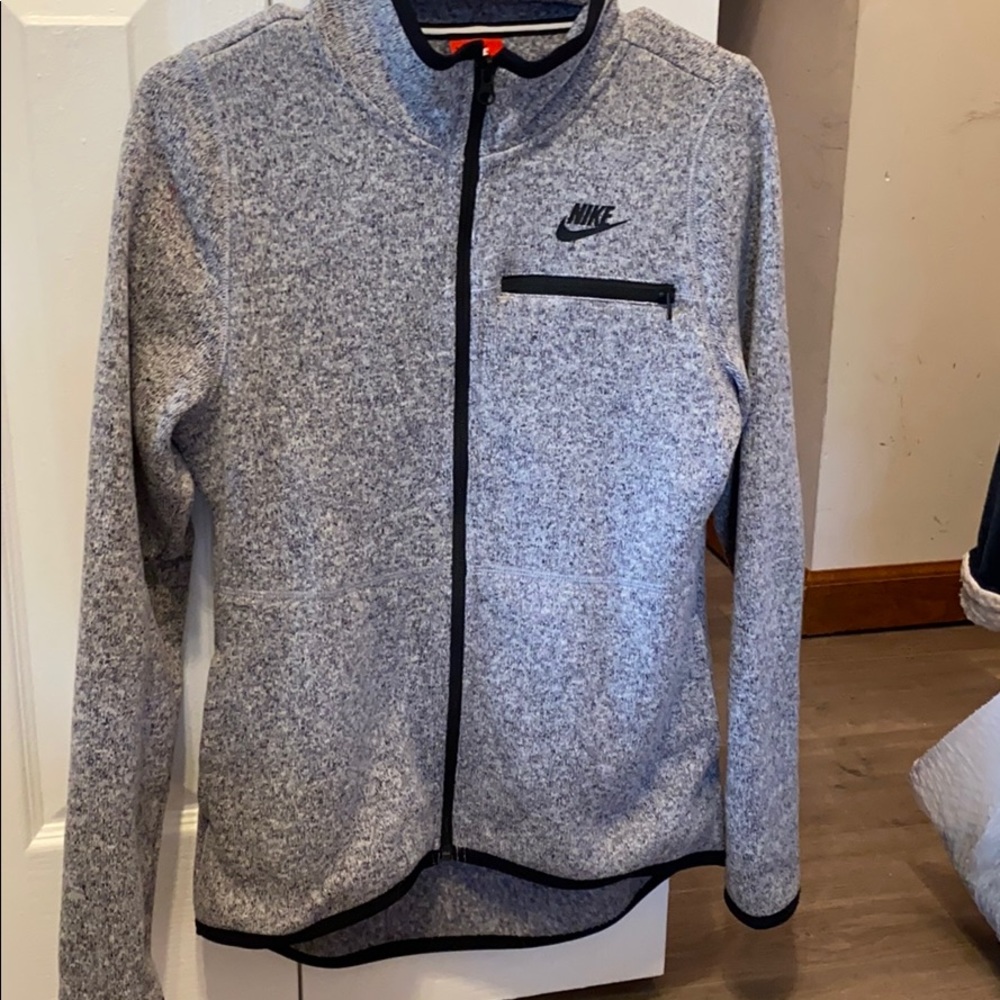 grey nike jacket